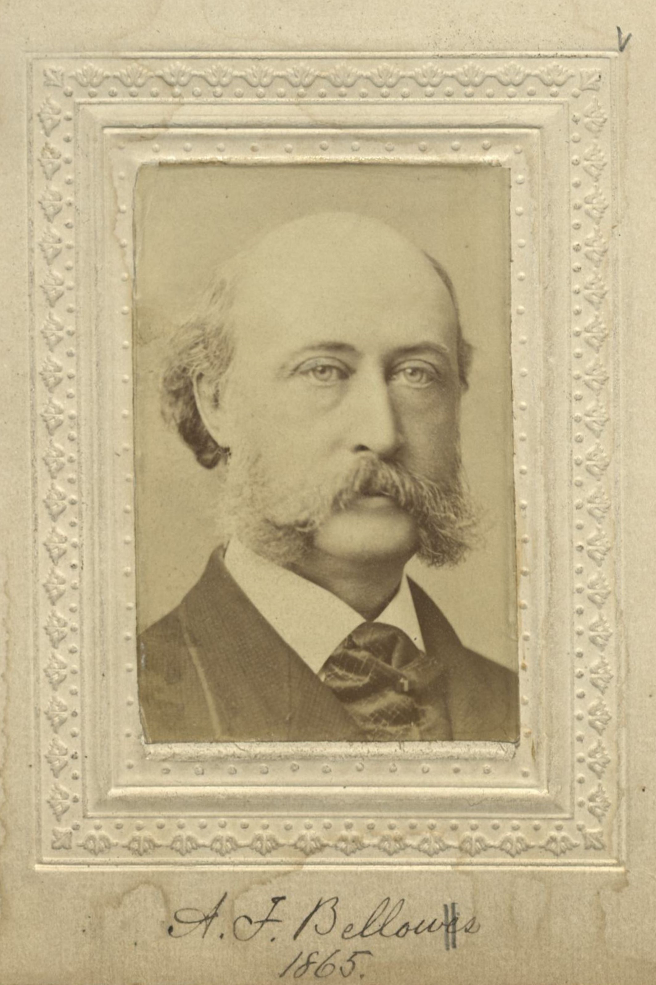 Member portrait of Albert F. Bellows